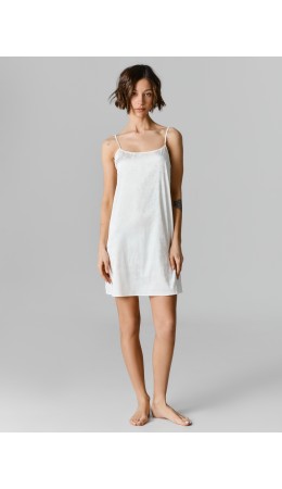 Сорочка цветы на св.молочном