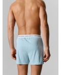 Трусы белая полоска на полыни +морская волна