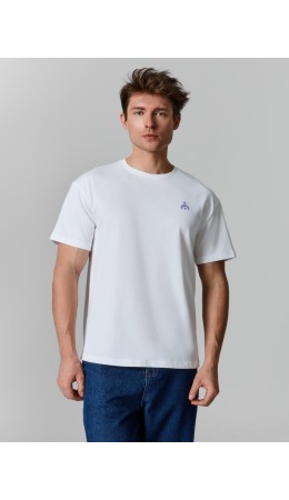 Футболка белый +печать8