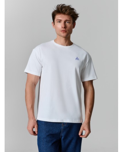 Футболка белый +печать8
