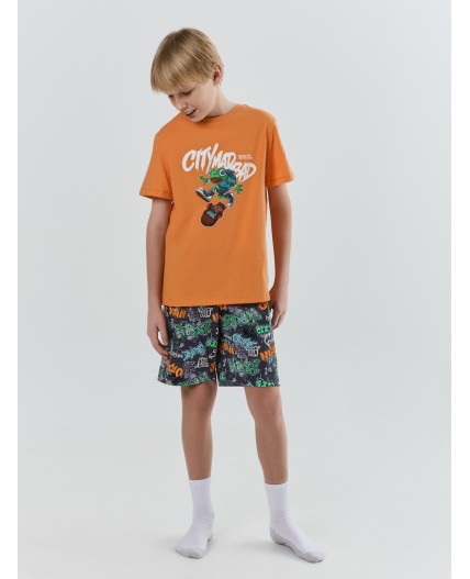 Пижама мандарин +надписи на графите