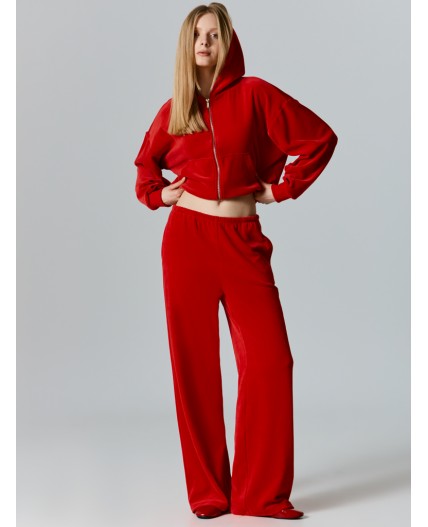 Брюки красный