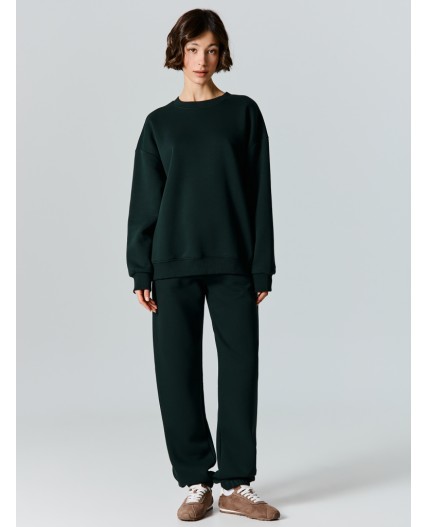 Комплект зеленый бархат