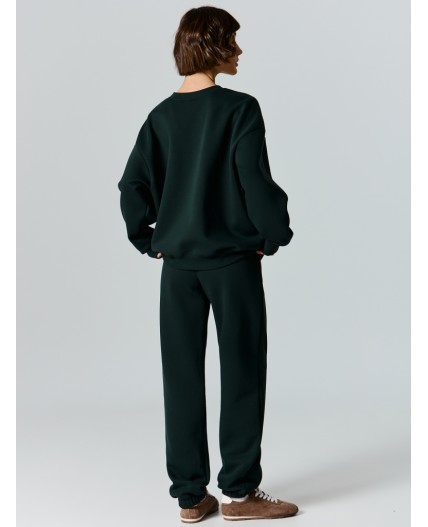 Комплект зеленый бархат