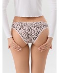 Трусы леопард на розовом