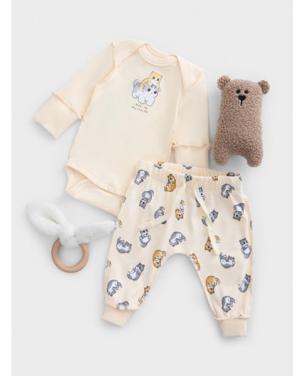 Комплект сливочное масло +котики на слив. масле