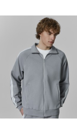 Толстовка серый камень