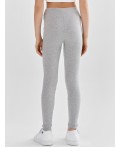 Легинсы серый меланж 4425B