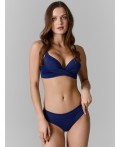 Бюстгальтер купальный т.синий
