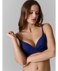 Бюстгальтер купальный т.синий