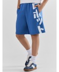 Шорты синий океан +печать