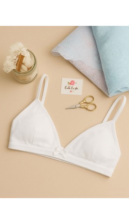 Бюстье белый