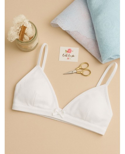 Бюстье белый