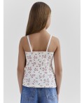 Майка цветочки на молочном