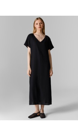 Платье домашнее черный1