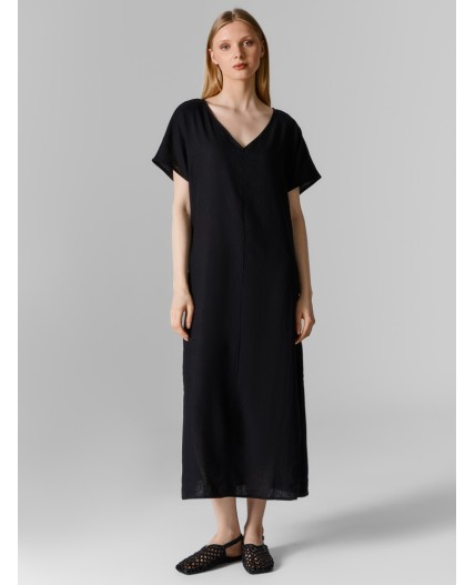 Платье домашнее черный1