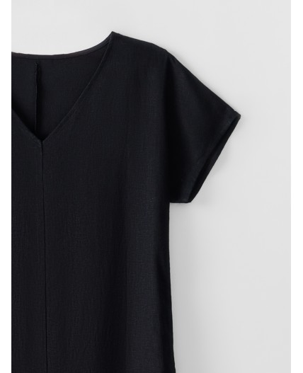 Платье домашнее черный1