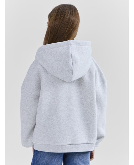 Толстовка серый меланж 4306-А