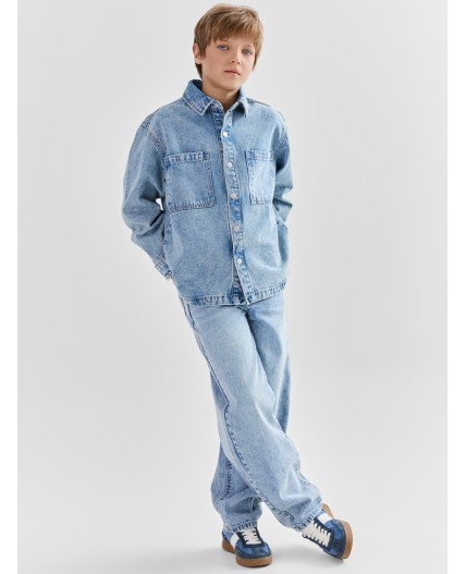 Куртка голубой +тинт