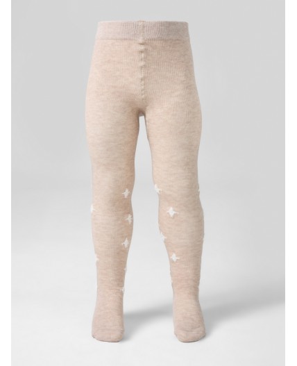 Колготки бежевый меланж