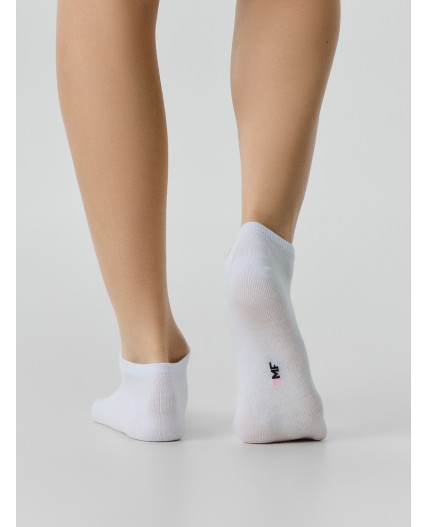 Носки белый /сер.меланж /черный/