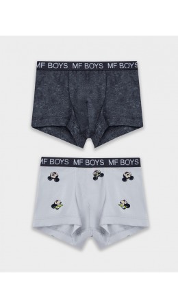 Трусы мышата на дымке +потертости на графите