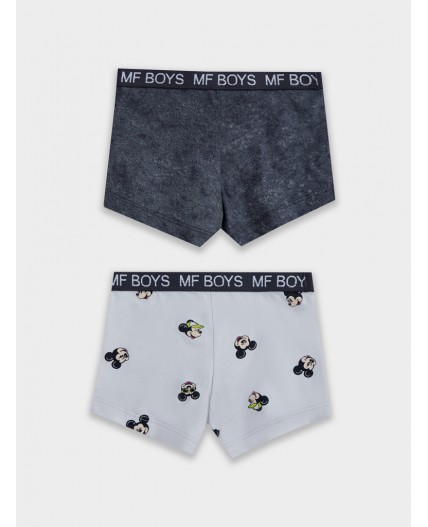 Трусы мышата на дымке +потертости на графите