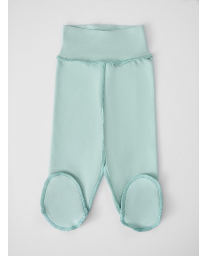 Ползунки котики с цветами на молочном +мята +цветочки на розовом