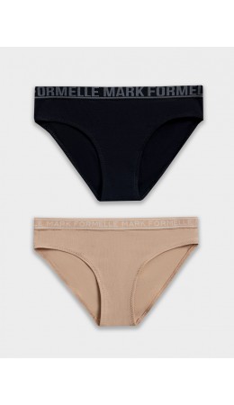 Трусы обжаренный миндаль +черный