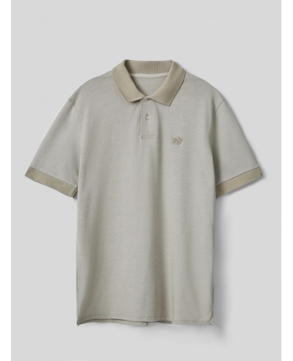 Футболка двухцветный песочный