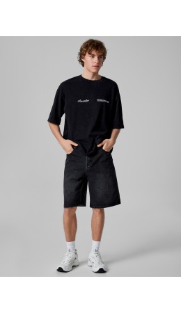 Шорты бермуды черный