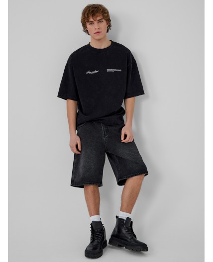 Шорты бермуды черный