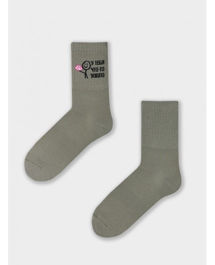 Носки оливка