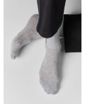Носки серый меланж