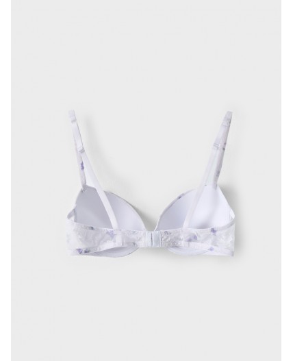 Бюстгальтер розочки на лиловом