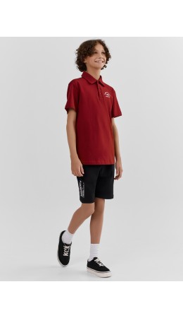 Шорты черный +печать2