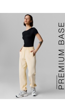 Брюки ваниль