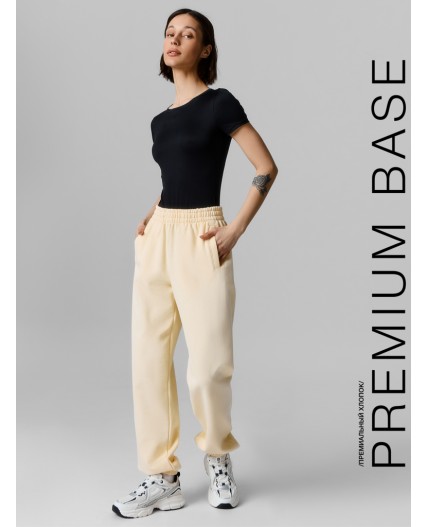 Брюки ваниль