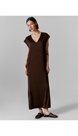 Платье шоколадное мартини