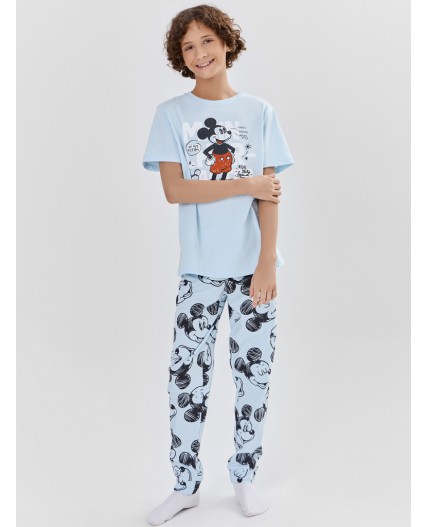 Комплект голубое небо +мышата на голубом небе