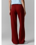 Брюки бордовый