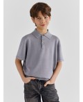 Поло серый