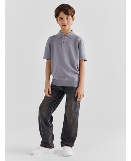 Поло серый