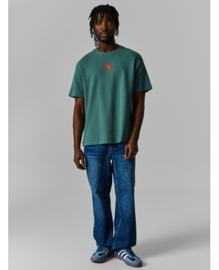 Футболка темная зелень