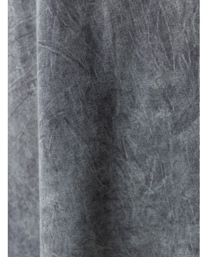 Футболка ACID WASH графит +печать