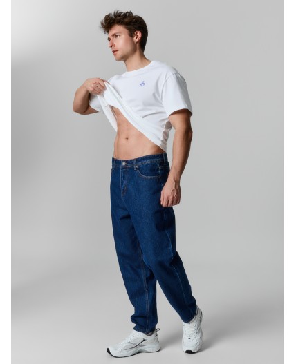 Джинсы темно -синий