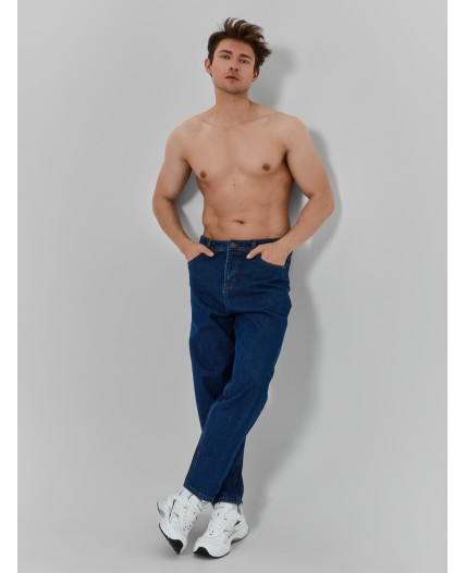 Джинсы темно -синий