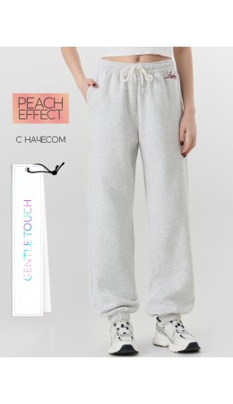 Брюки серый меланж 4306-А