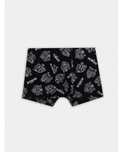Трусы тигры на черном