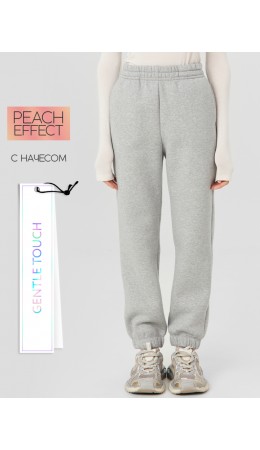 Брюки серый меланж 4306-А